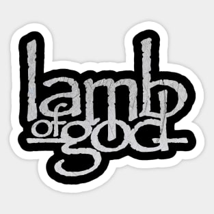 Lamb Of God Vintage Sticker